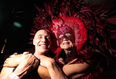 Headdress Ball 2009 photo - Duval Street, Key West